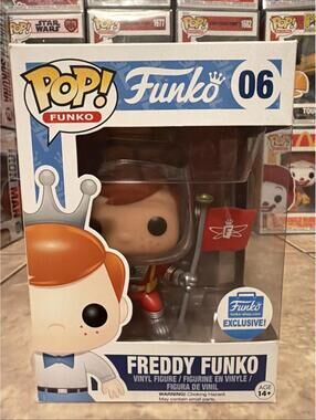 Funko Pop! Funko - Freddy Funko (Astronaut) - Funko (Exclusive) #6 w/Protector